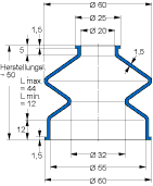 EFB V6-922 20X55X50 42CR764