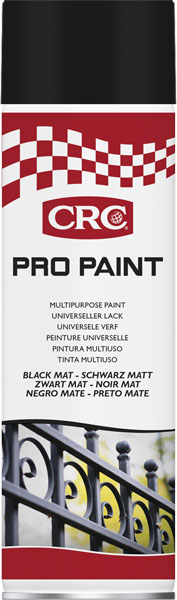 Schutzlack Schwarz Matt Pro Paint, 500 ml