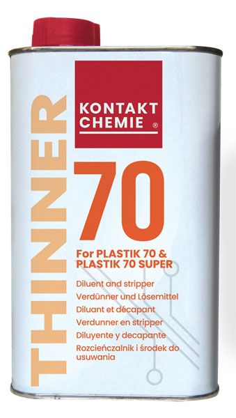 Verdünner-Lösemittel Plastik 70 Thinner, 1l