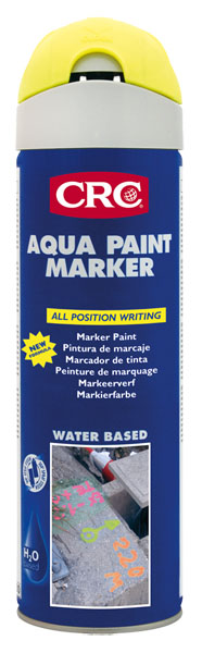 Sprühfarbe Leuchtgelb Aqua Paint Marker, 500 ml
