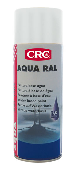 Acryl-Farblack Weiss Glanz Aqua RAL 9010, 400 ml
