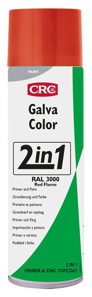Schutzlack Feuerrot Galvacolor 3000, 500 ml