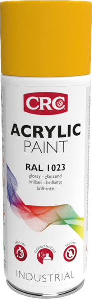 Farblack Verkehrsgelb Acrylic Paint 1023, 400 ml