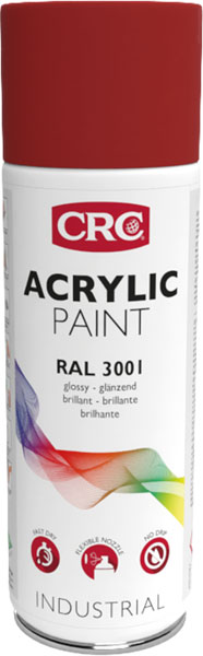 Farblack Signalrot Acrylic Paint 3001, 400 ml