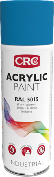 Farblack Himmelblau Acrylic Paint 5015, 400 ml