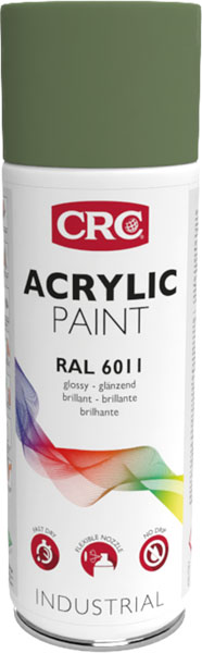 Farblack Resedagrün Acrylic Paint 6011, 400 ml
