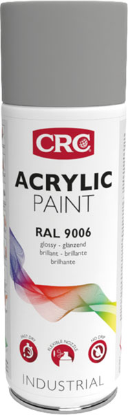 Farblack Weissaluminium Acrylic Paint 9006, 400 ml